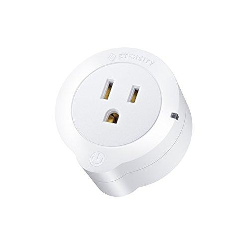 Etekcity Smart Plug, Works with Alexa, Google Home and IFTTT, Easy Setup, WiFi Energy Monitoring Mini Outlet with Timer, No Hub Required, ETL Listed, FCC Certified (Upgraded Version)