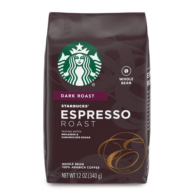 Starbucks Espresso Roast Dark Roast Whole Bean Coffee - 12oz