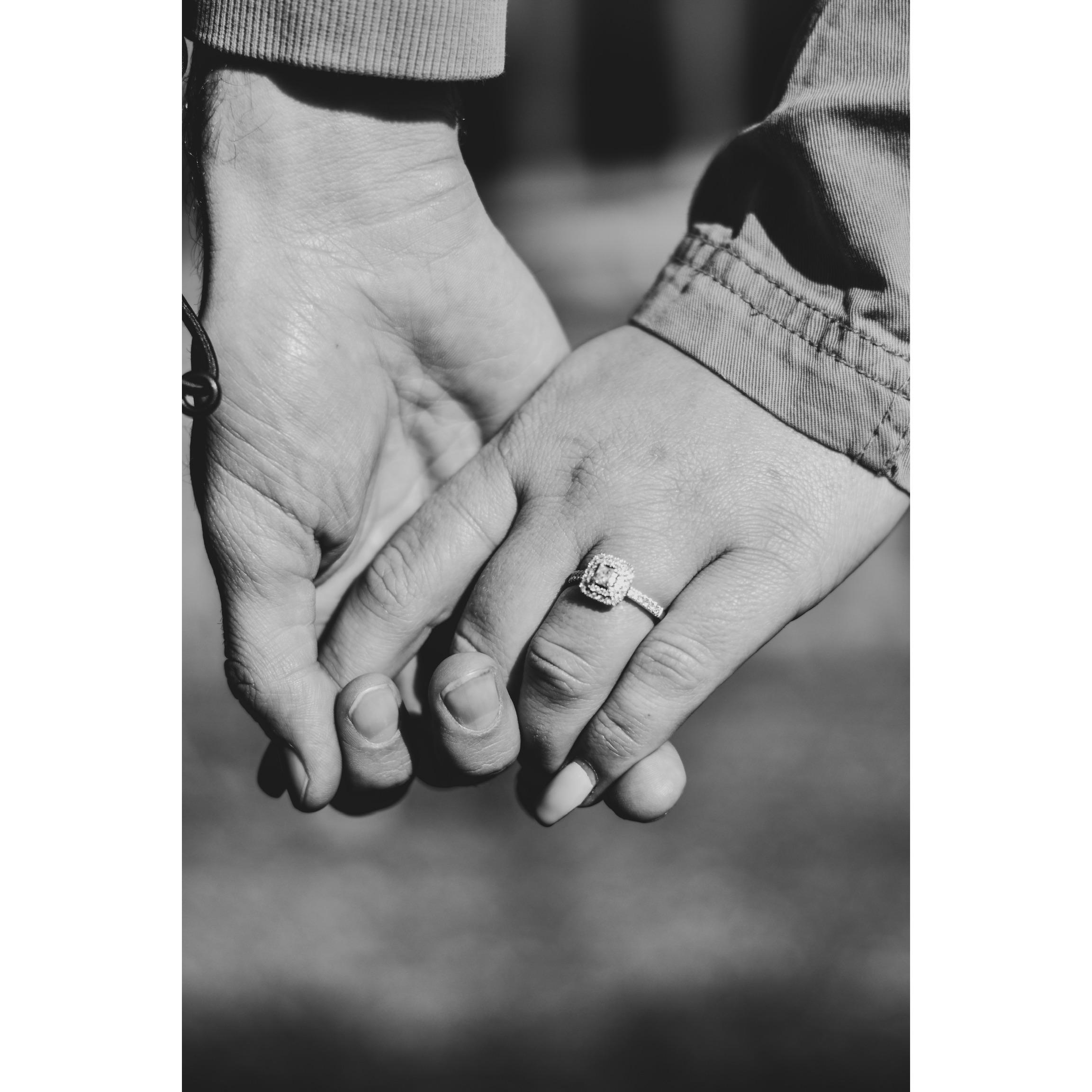 Right after we got engaged Fall 2018 Laramie, WY PC: Laurel Place