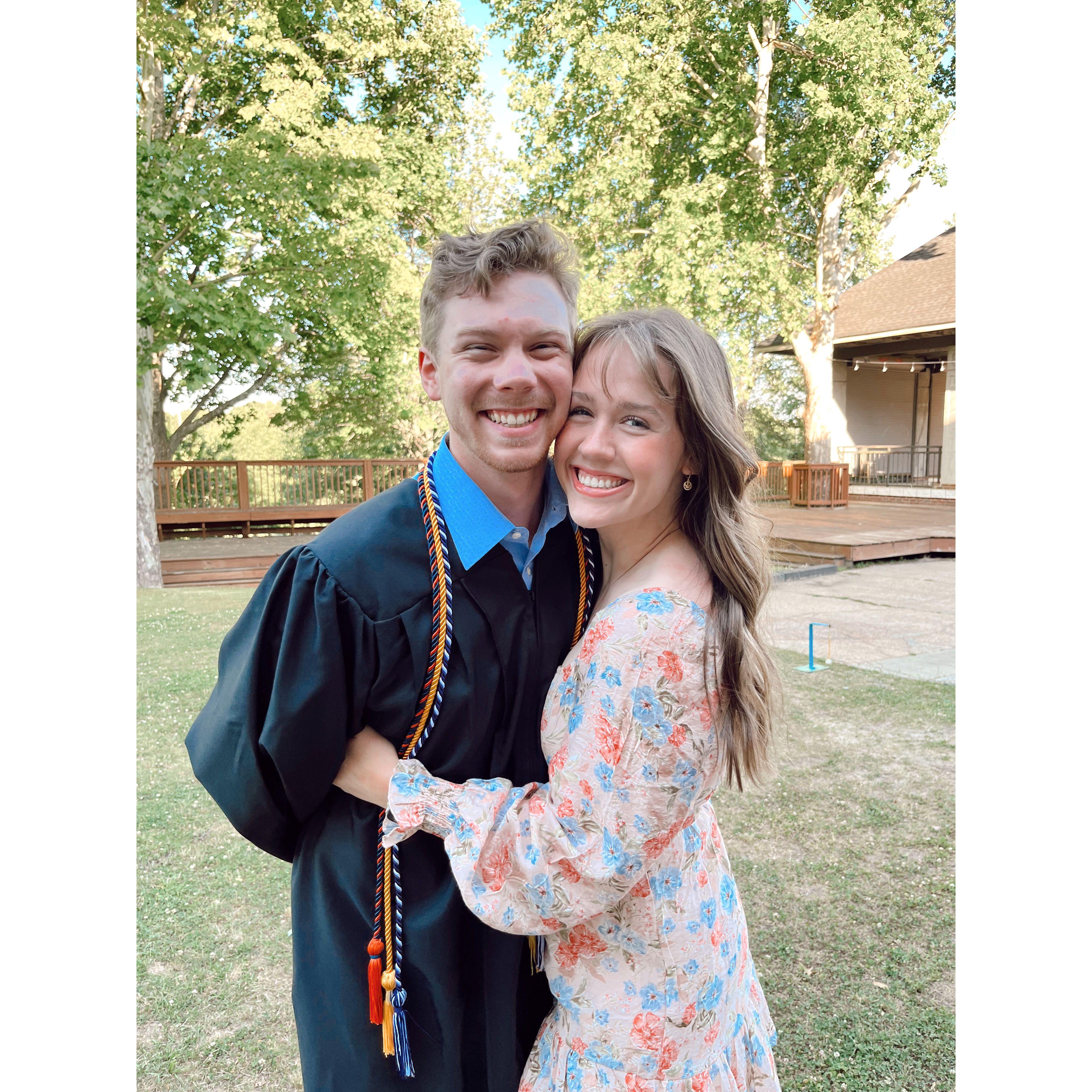 matt's college graduation.