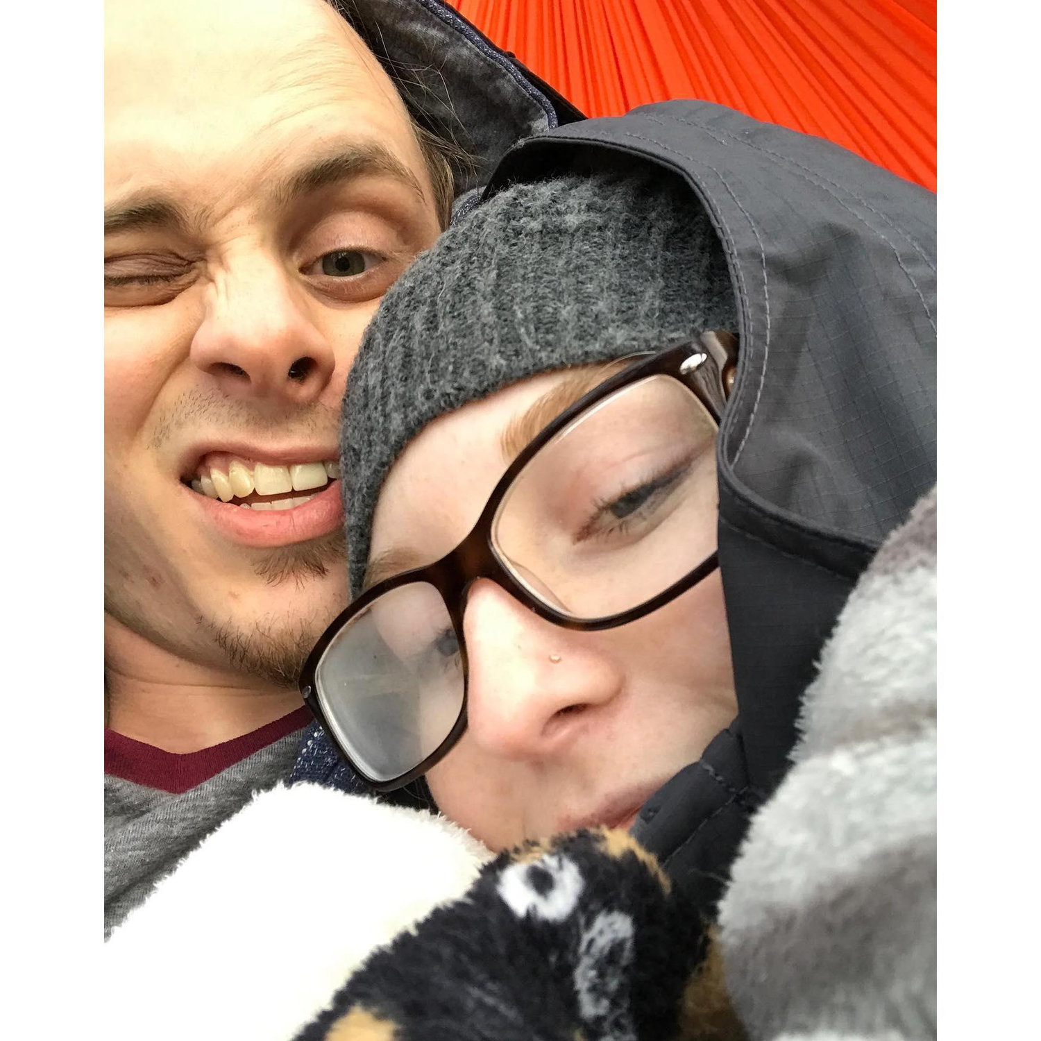 first date selfie!