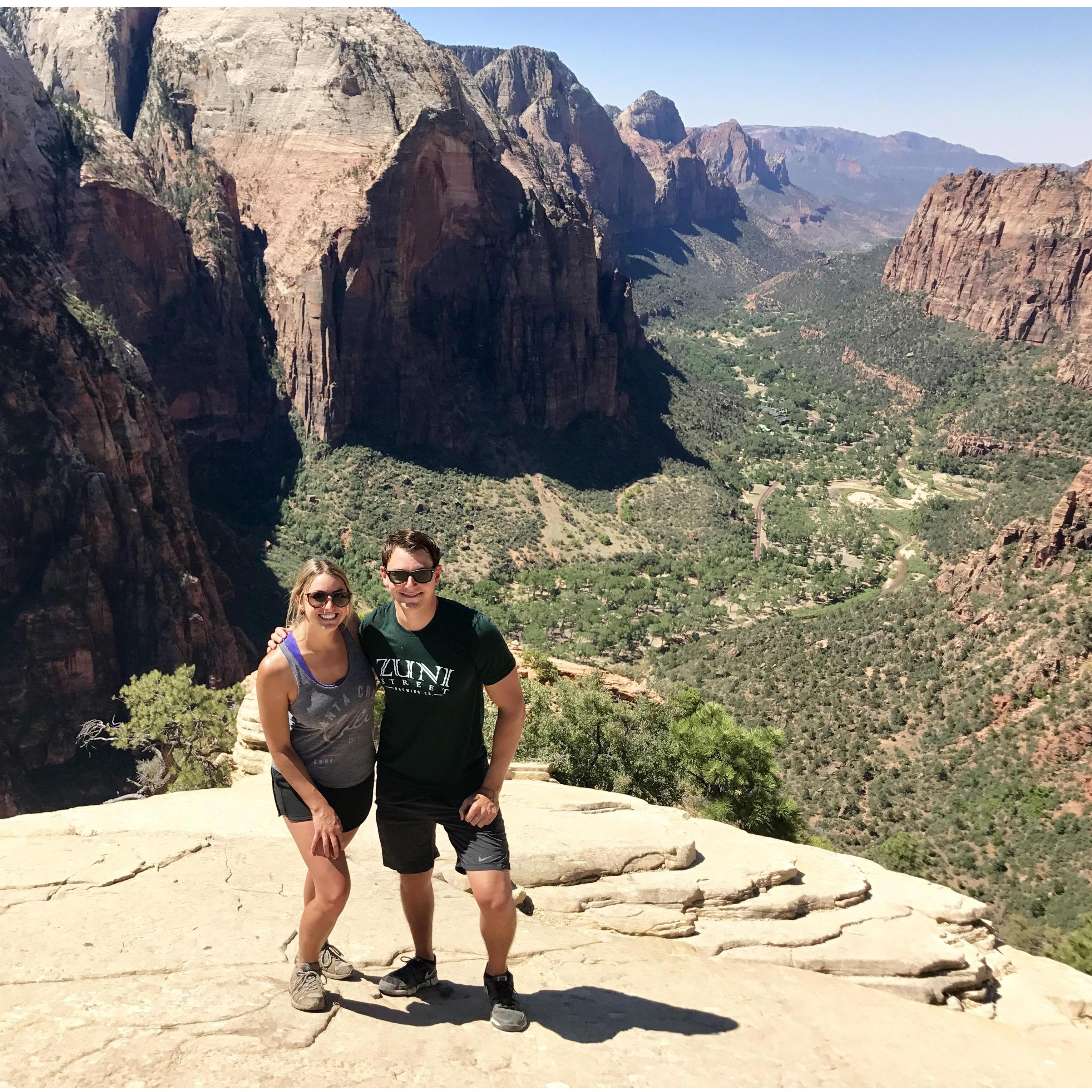 National Park #2: Zion National Park - Angel's Landing