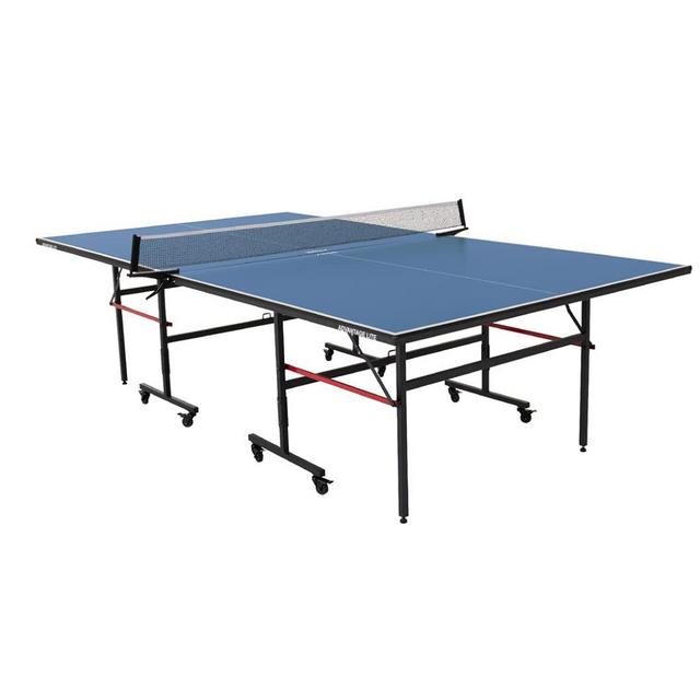STIGA Advantage Professional Table Tennis Tables - Competition Indoor Design with Net Post - 10 Minute Easy Assembly Ping-Pong Table with Single Player Playback and Compact Storage