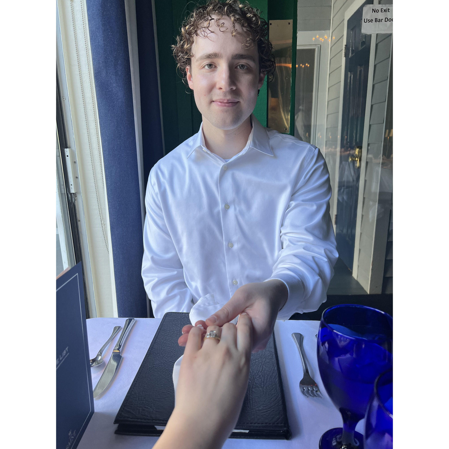 Right after Cade proposed