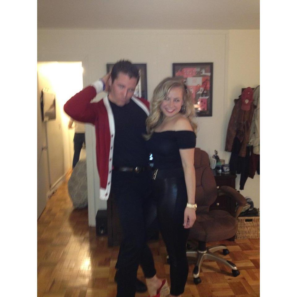 Halloween 2012- Grease,  Danny & Sandy.
