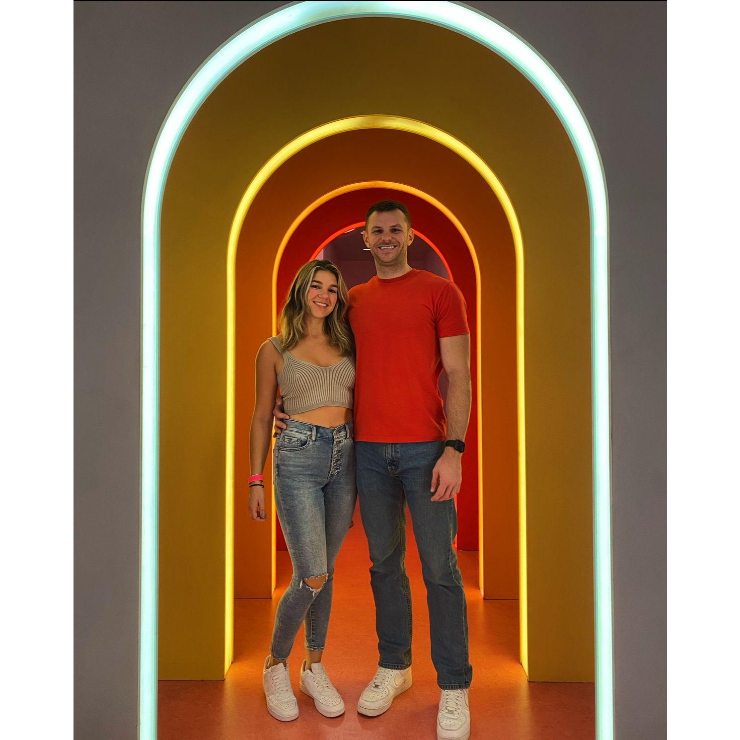 New York City, NY - Our first trip to NY together at the Museum of Ice Cream (October 2022)