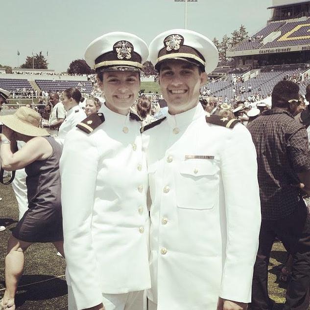 Our graduation day from USNA!