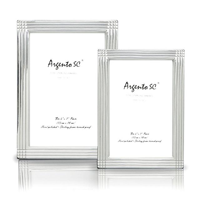 Argento "Axis" Sterling Silver Frame, 4" x 6"