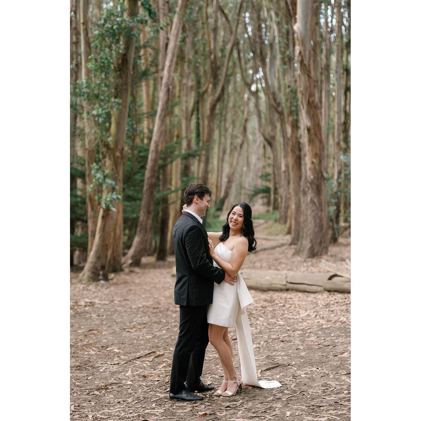 At Lover's Lane in the Presidio. Photo by Zha Zha Photography.
