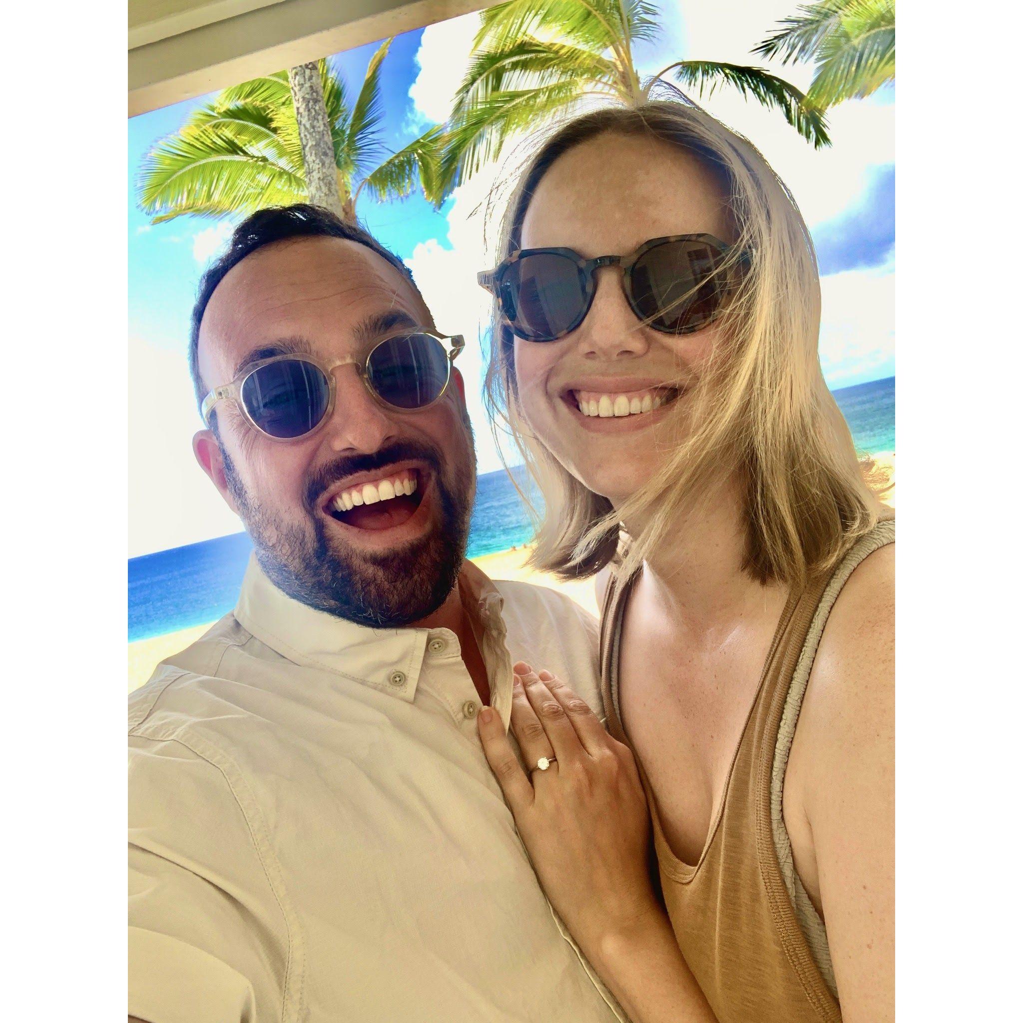 Meg said yes in Hawaii. 2021