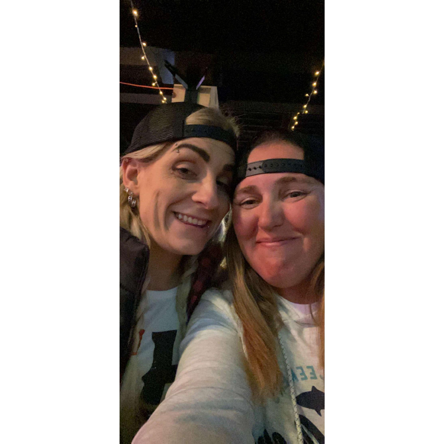 Our first selfie on a date, blushed the whole night.