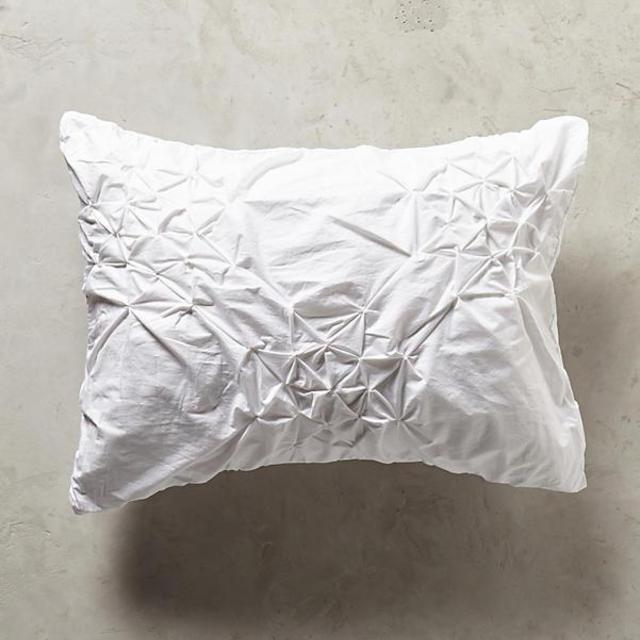 Claremore Standard Sham in White