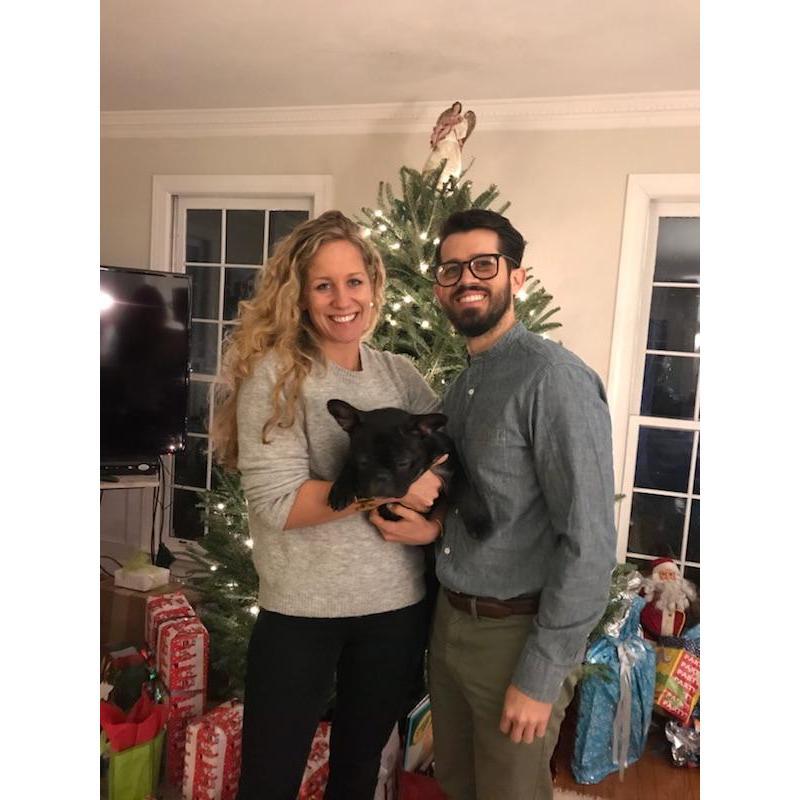 First Christmas with our (fur) baby