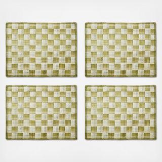 Sinamay Abaca Placemat, Set of 4