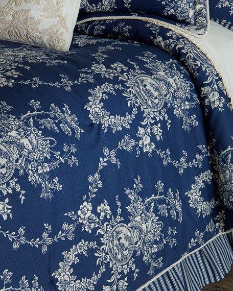 Sherry Kline Home Queen 3-Piece Country Toile Comforter Set