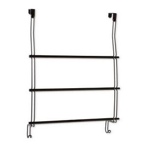 Expandable Over-The-Door Towel Rack Over-The-Door Hook Bronze - Threshold™
