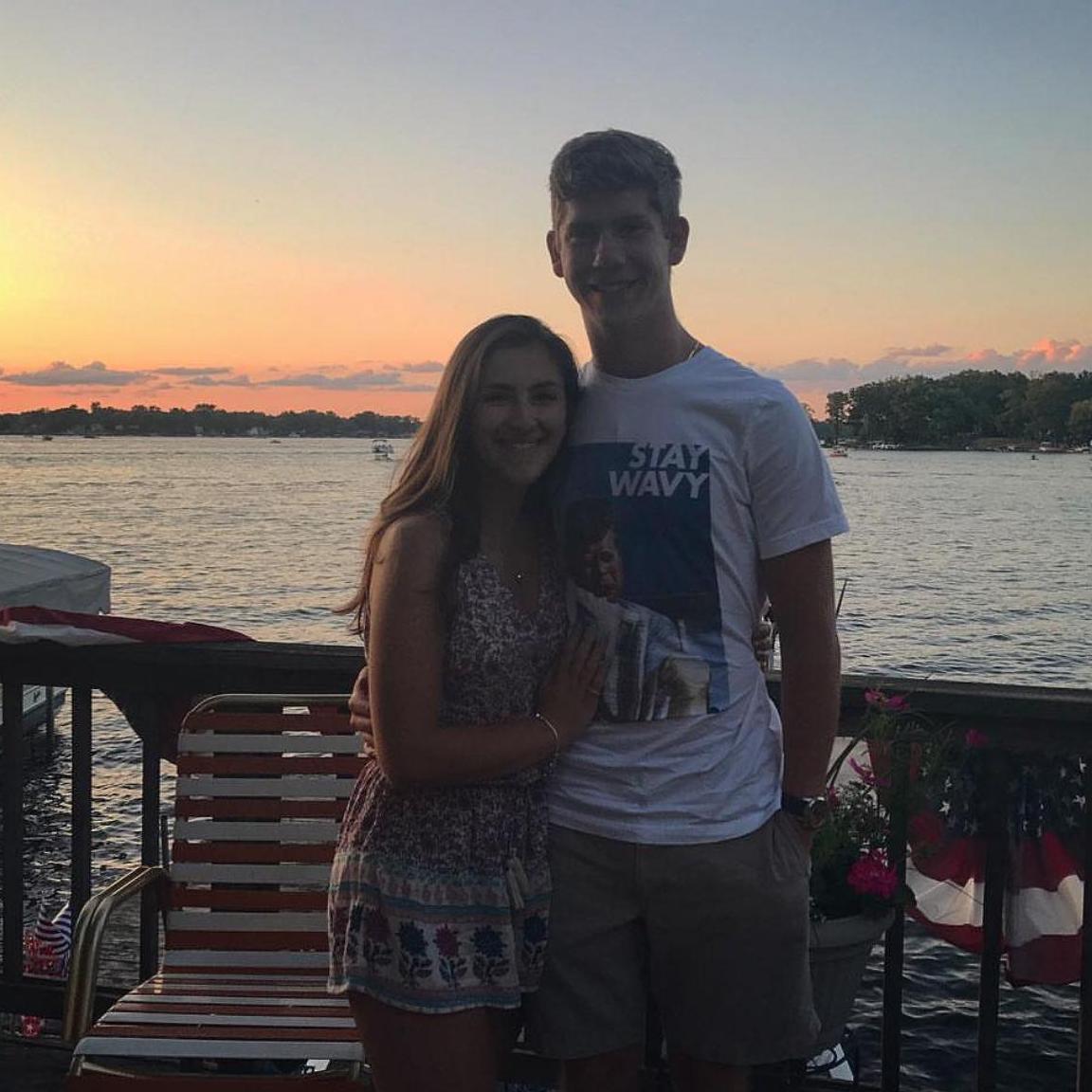 Our very first picture together on Instagram!