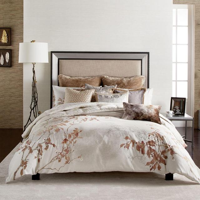 Michael Aram Cherry Blossom Reversible Duvet Cover, King