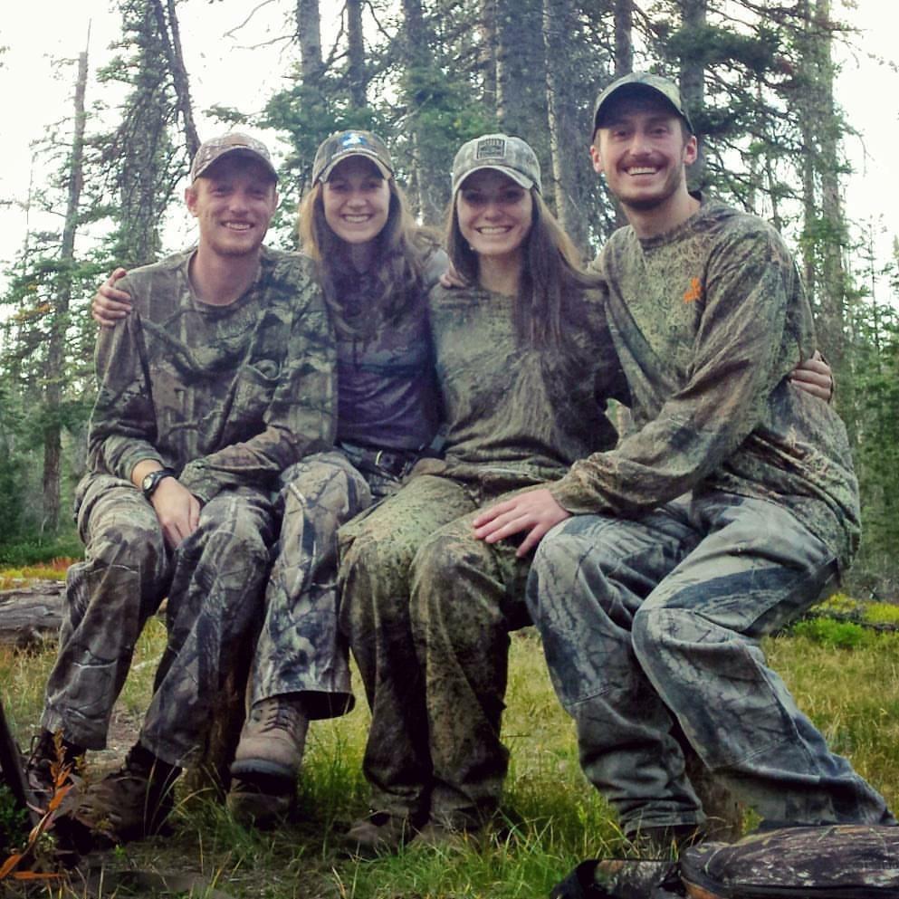 Double date elk hunting with our friends Colton and Maddie