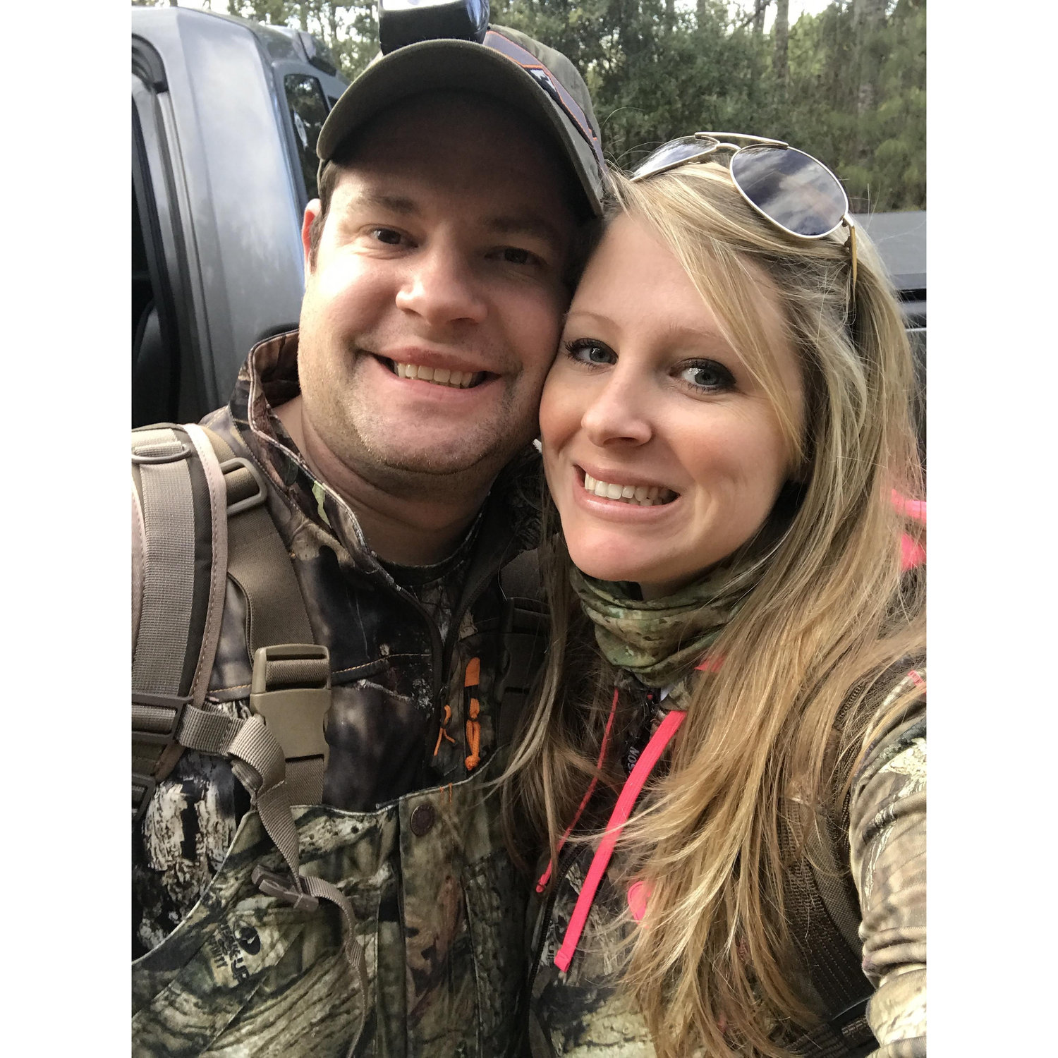 Couples that hunt together, stay together.