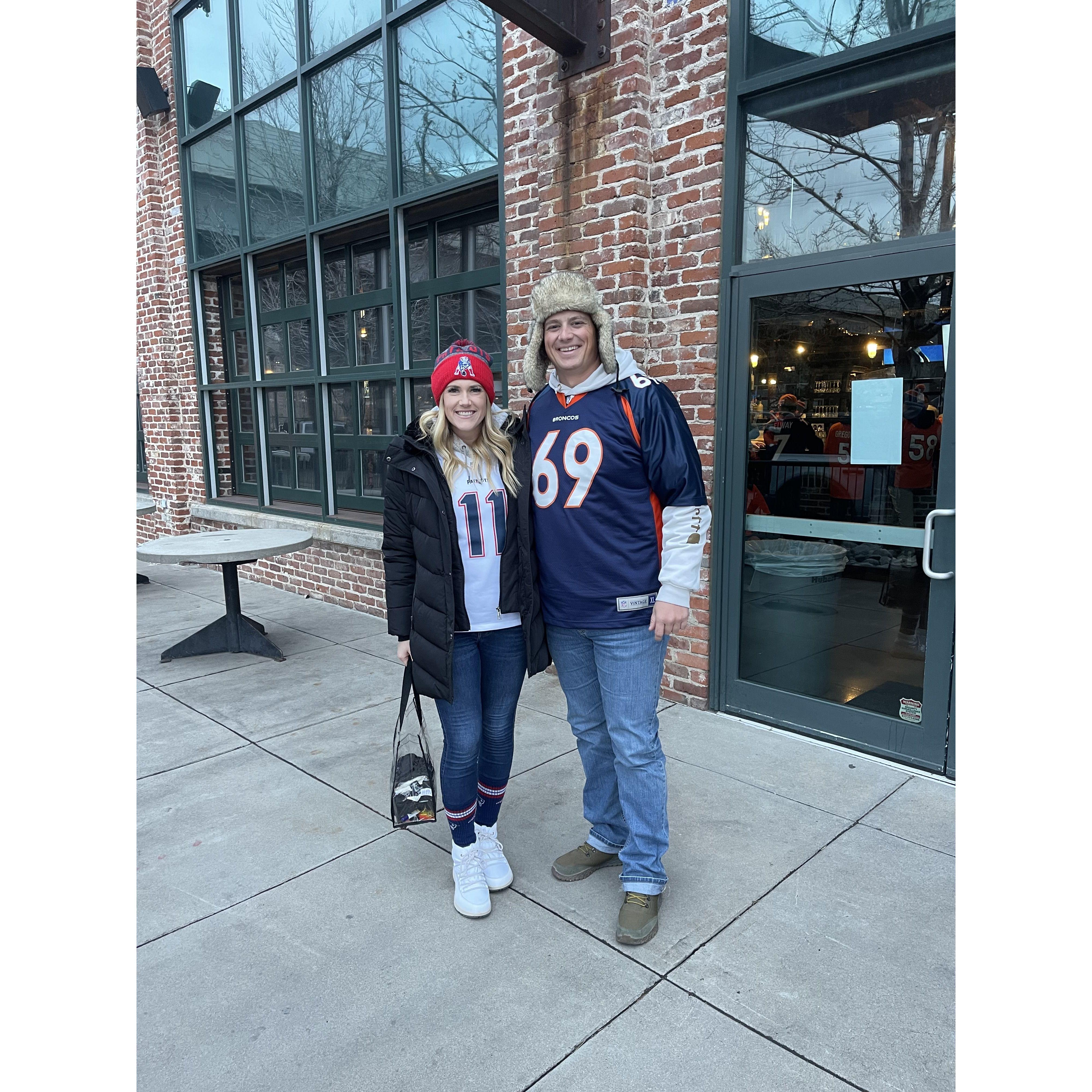 Patriots vs. Broncos on Christmas Eve