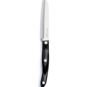 CUTCO Cutlery - CUTCO Model 3721 Santoku-Style Trimmer with Double-D® serrated edge blades and Classic Dark Brown handles (often called "Black"). Welcome it to your kitchen and you'll soon be hard pressed to function without it. It's the perfect choice for so many recipes.