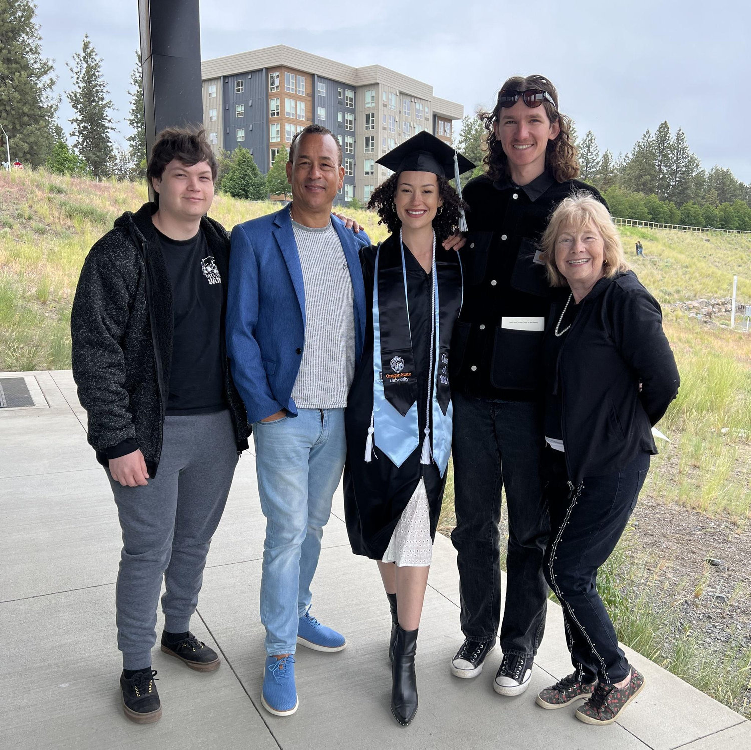 2024- celebrating Kalea's graduation.
