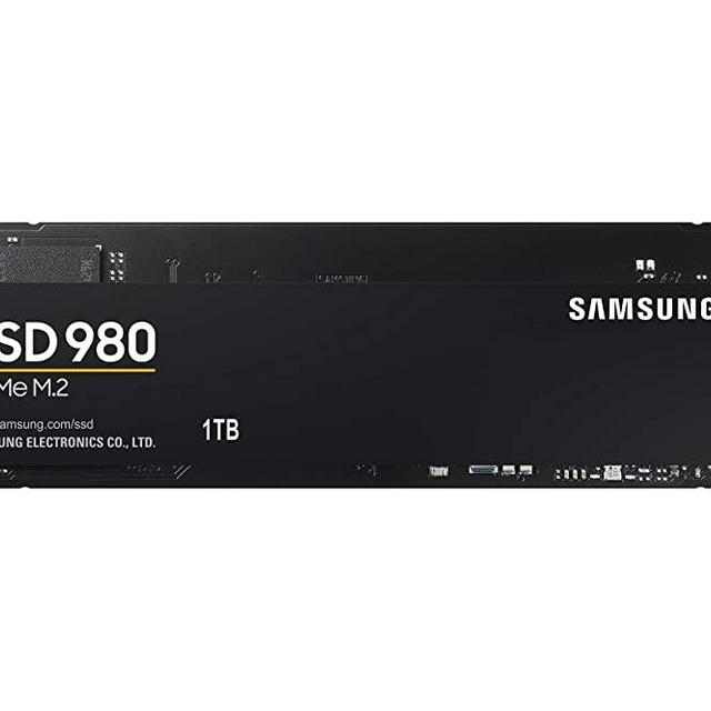 Samsung (MZ-V8V1T0B/AM) 980 SSD 1TB - M.2 NVMe Interface Internal Solid State Drive with V-NAND Technology