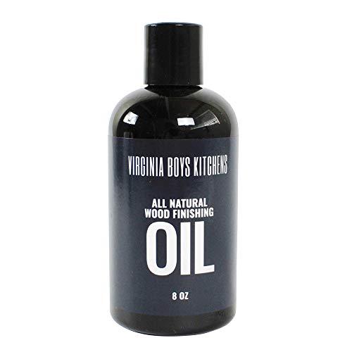 Virginia Boys Kitchens All Natural Wood Seasoning Oil (8 oz Bottle)