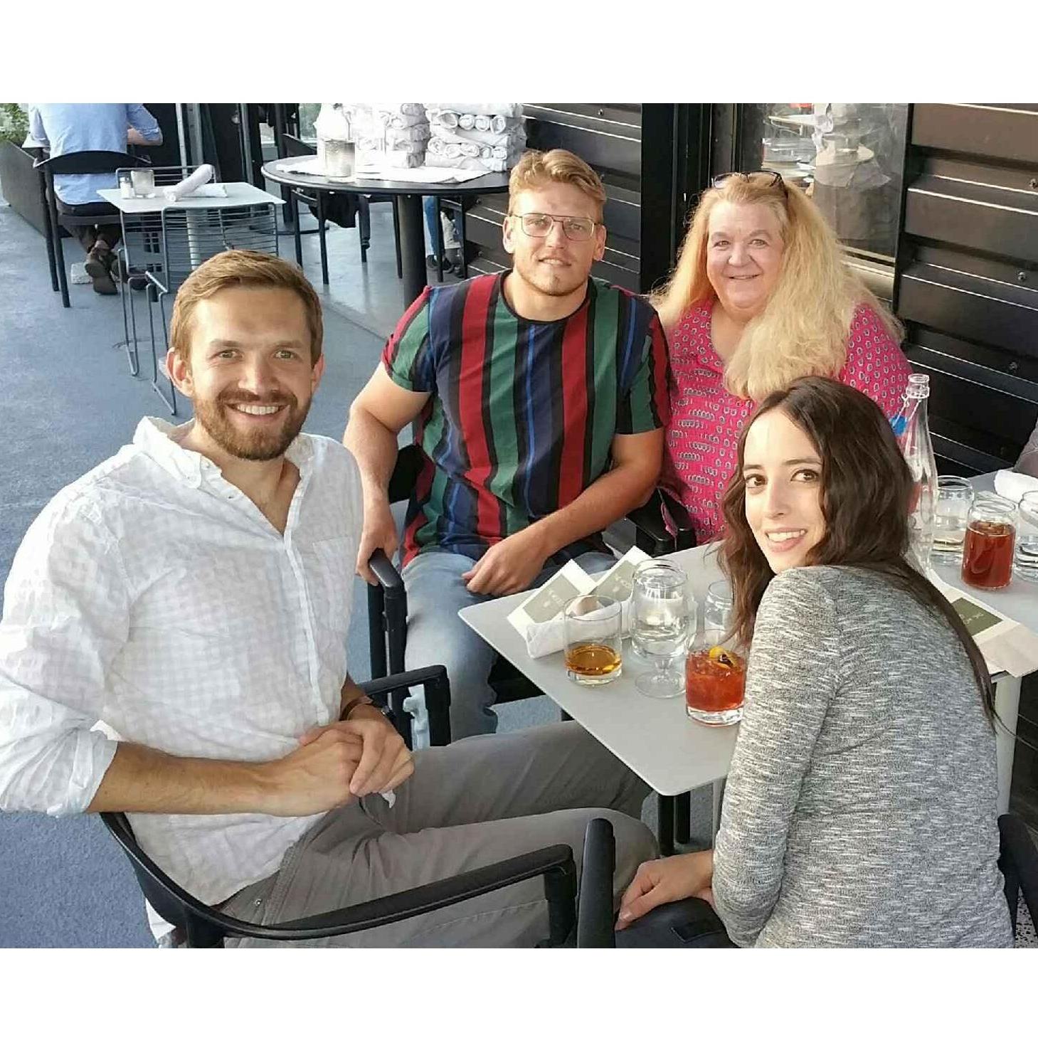 Max's birthday at the Woods in RiNo.