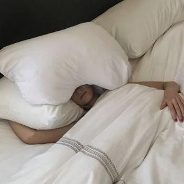 Sleep Crown | Classic Pillow Case Option: Silver Sands Bamboo