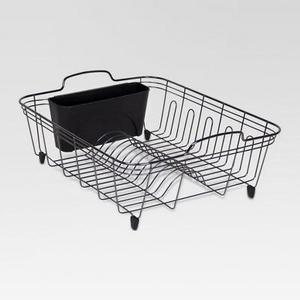 Metropolis Large Dish Drain Rack - Black - Threshold™
