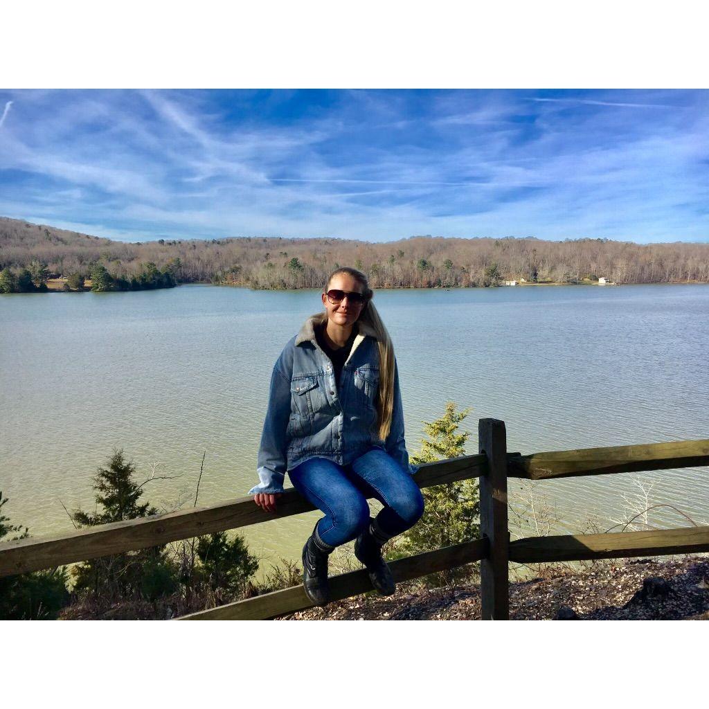Claytor Lake State Park in VA after Emily found out she was accepted to Med School