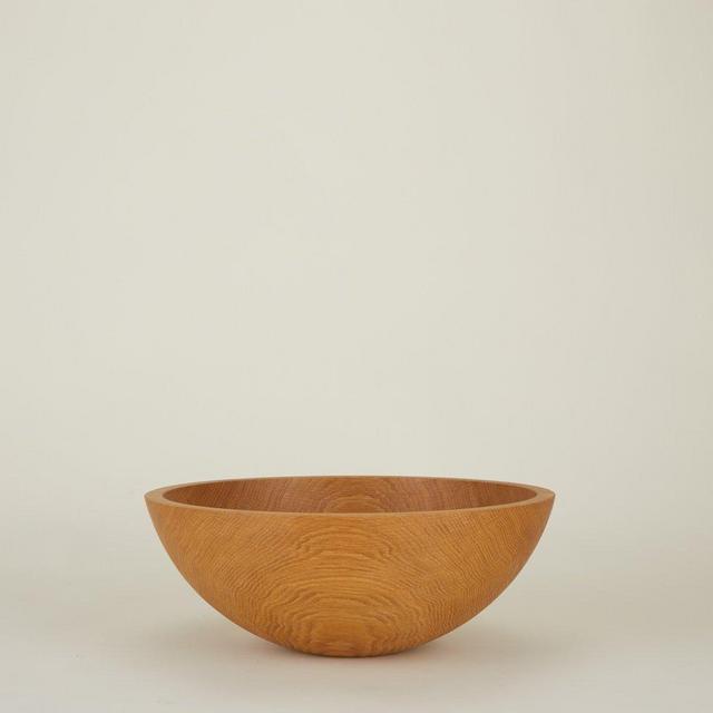 SOLID OAK BOWLS - NATURAL