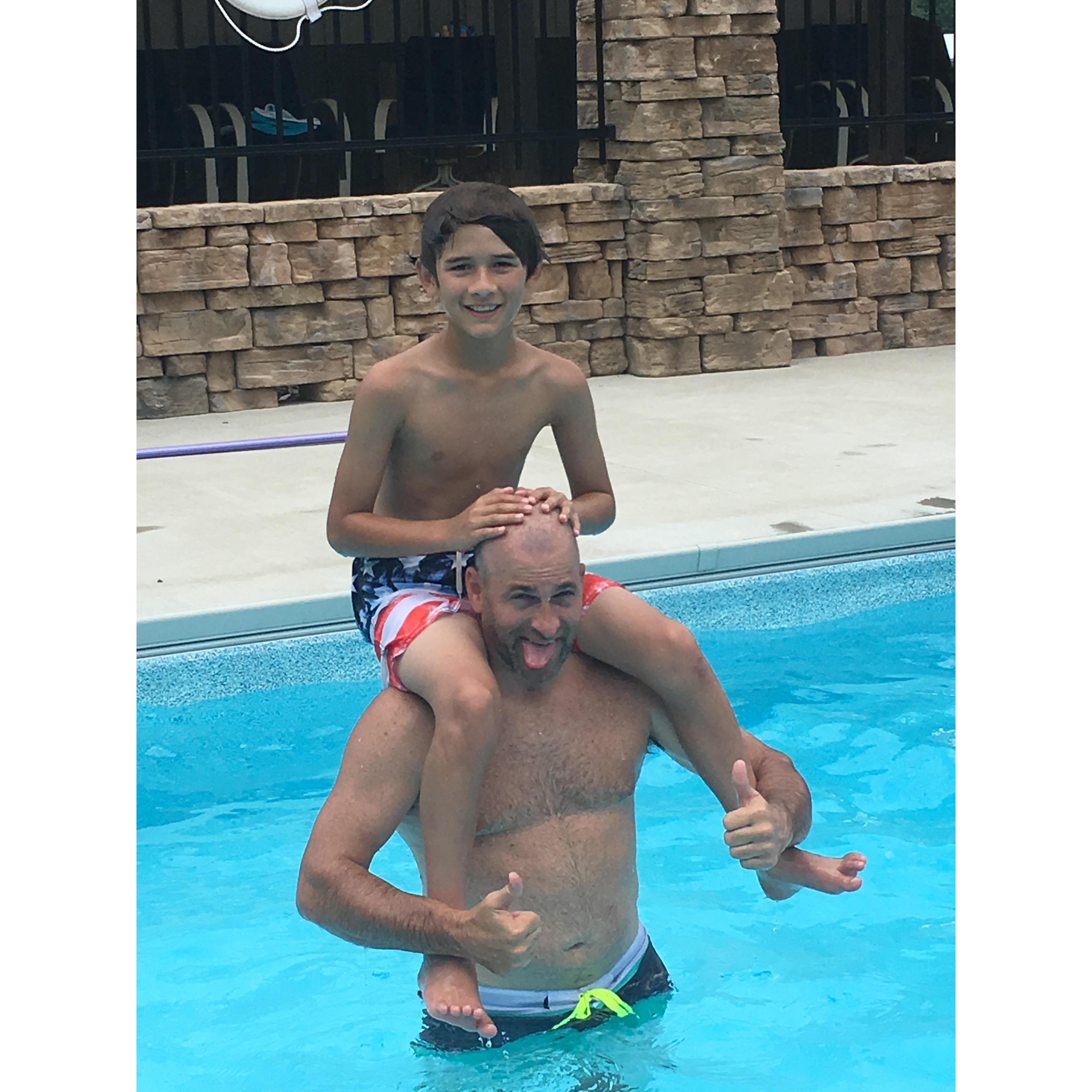 2 peas in a pod- Preston & Michael having fun in Ohio
