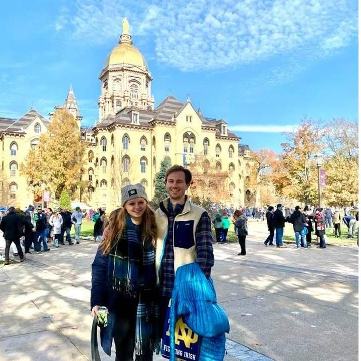 Notre Dame vs. Navy football game - October 2019