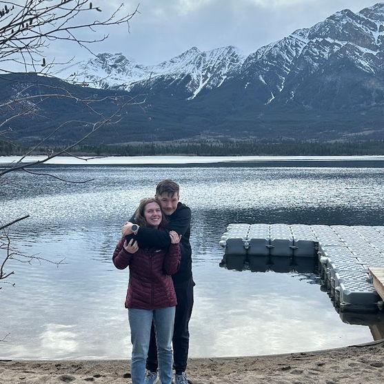 Pyramid Lake, Jasper, Alberta; April 2024
