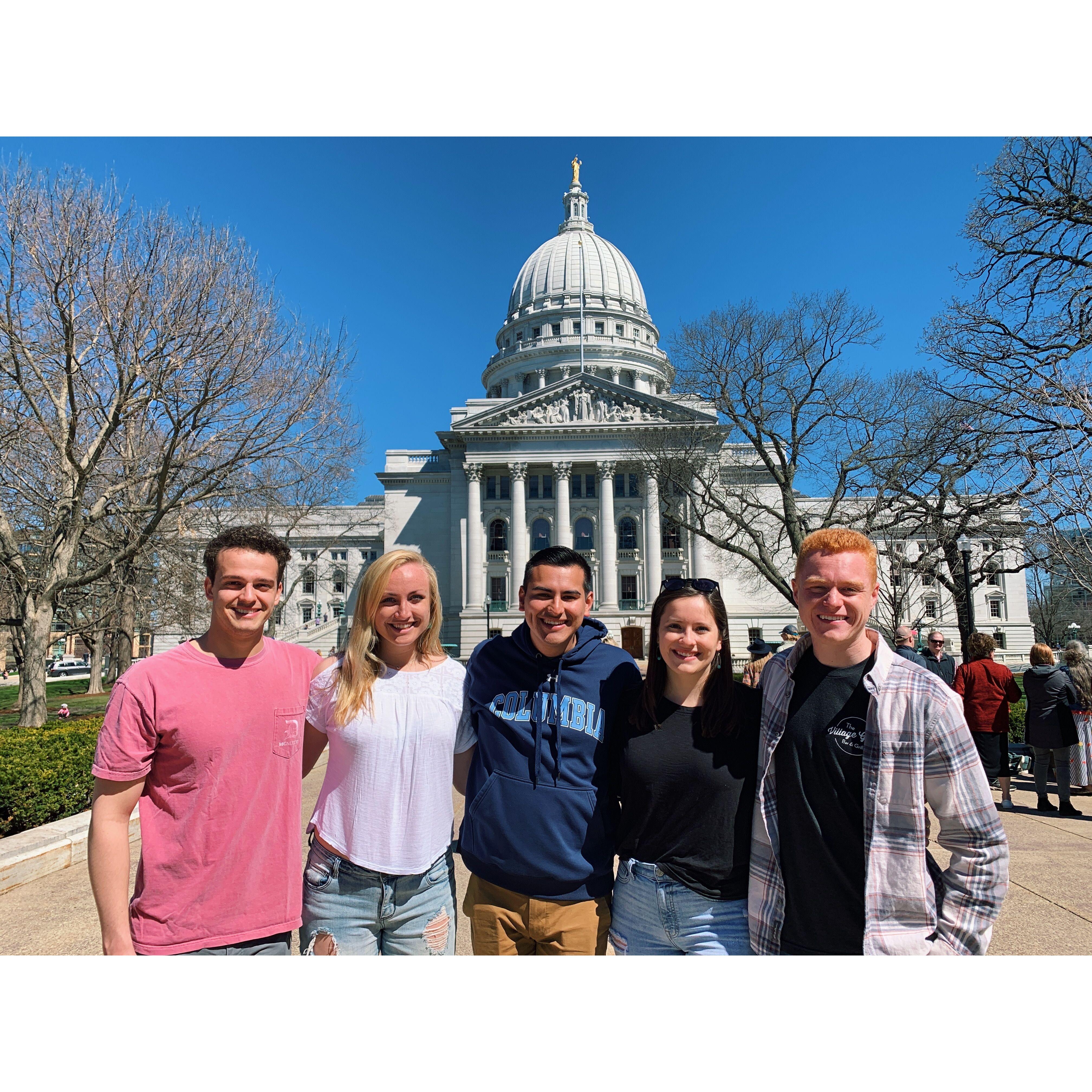 Easter 2019, Puebla friends in Madison!