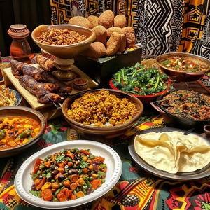 Traditional African Feast