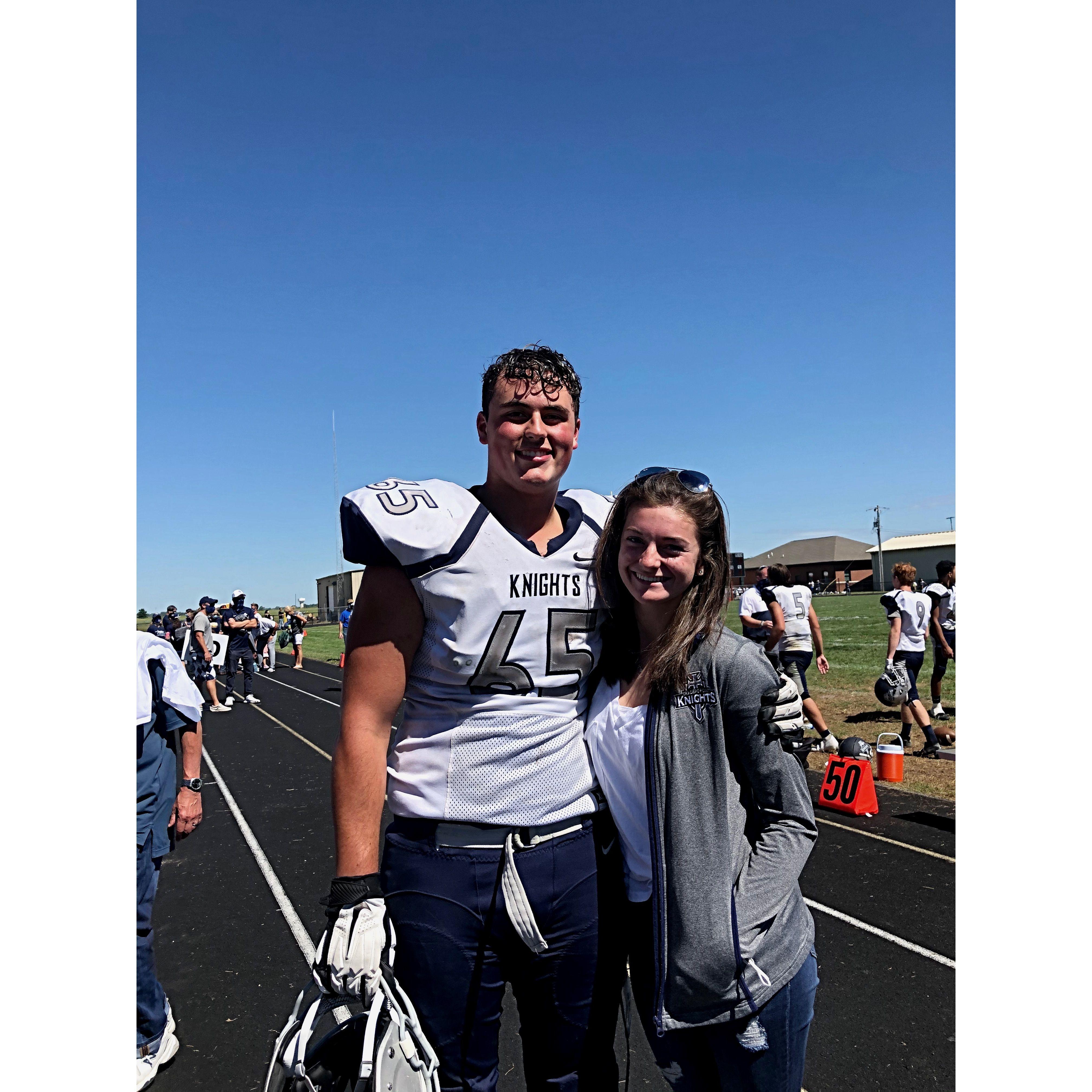 First Football game together! 09.12.2020