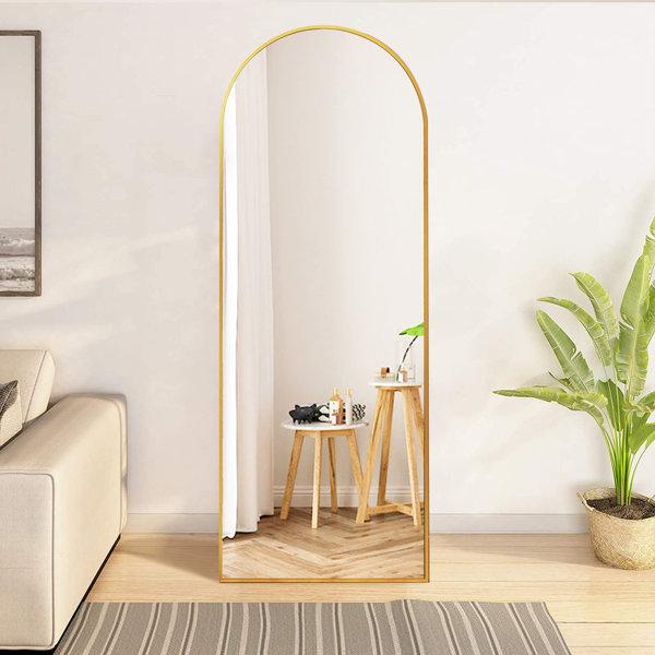 Gold Arch Metal Mirror