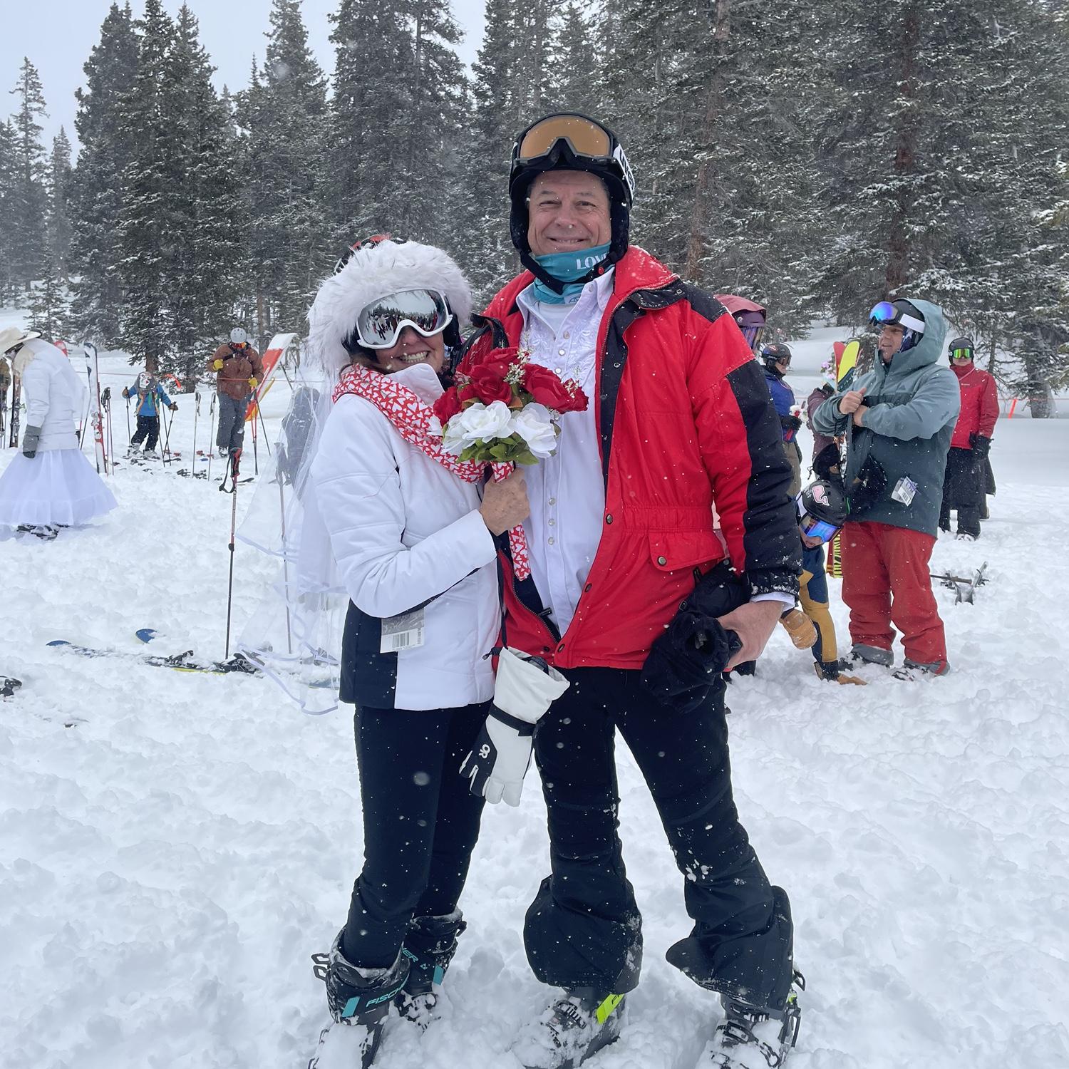 “We do” at 12,050 ft!