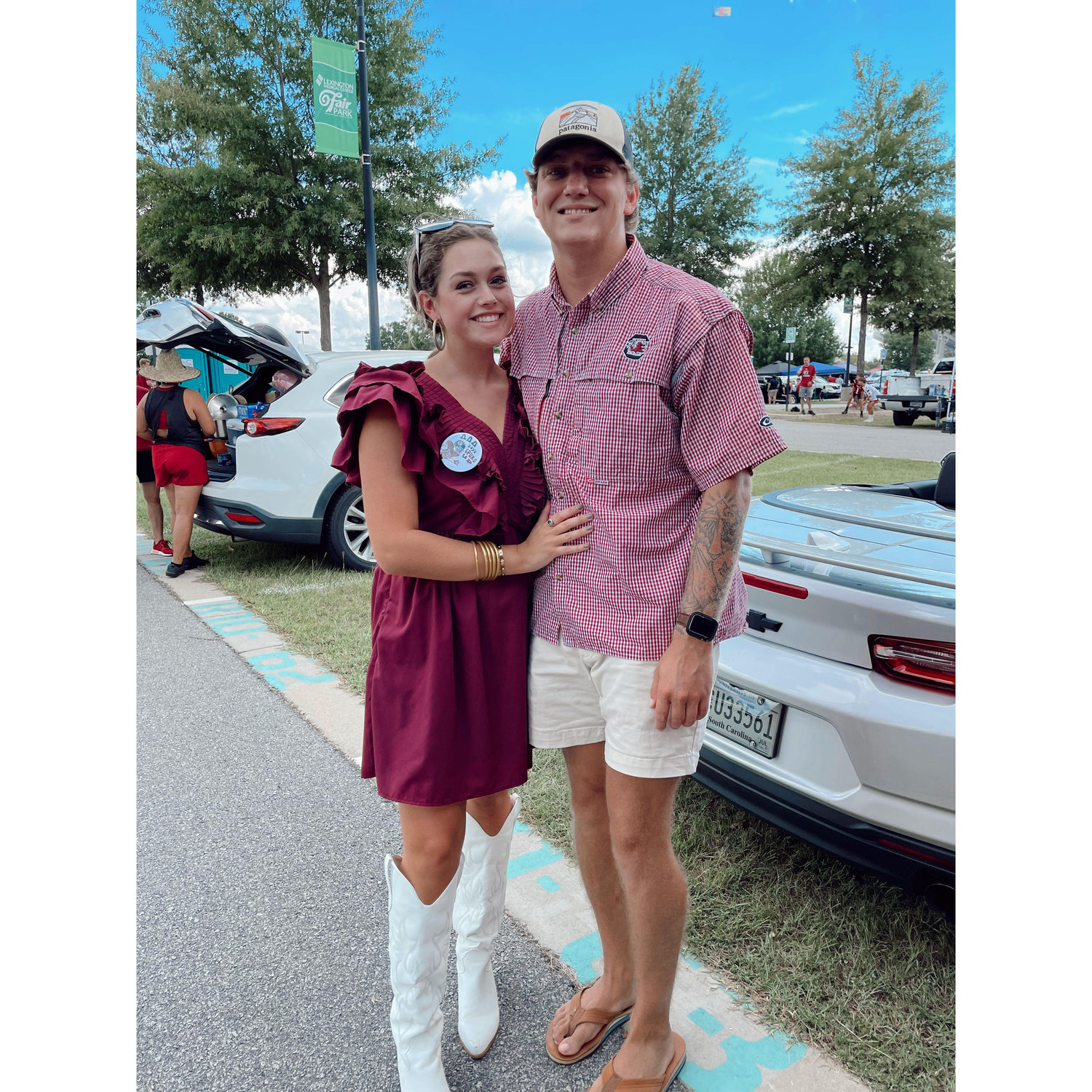 Fun times at Carolina football games! September 04, 2022