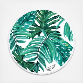 Personalized Round Towel