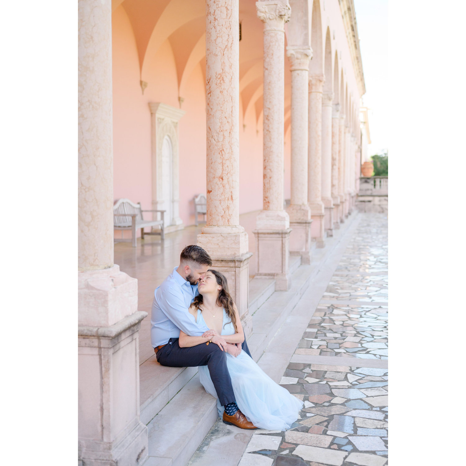 Engagement session at Ringling Museum!