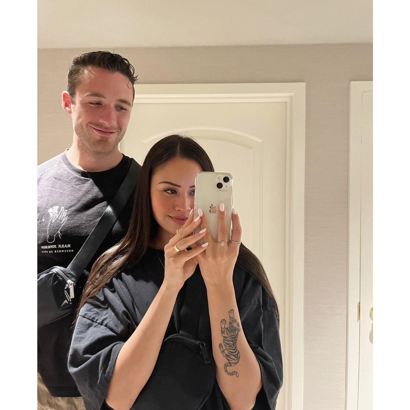 During our trip to Paris (the hotel in Vegas)