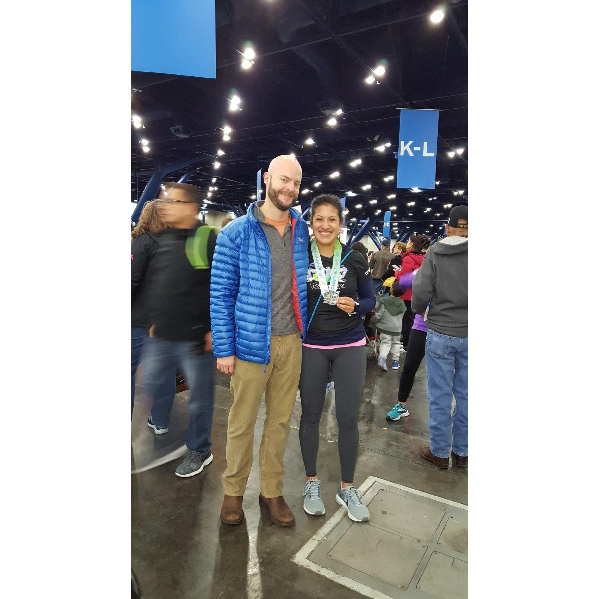 Houston Aramco Half-Marathon 2018