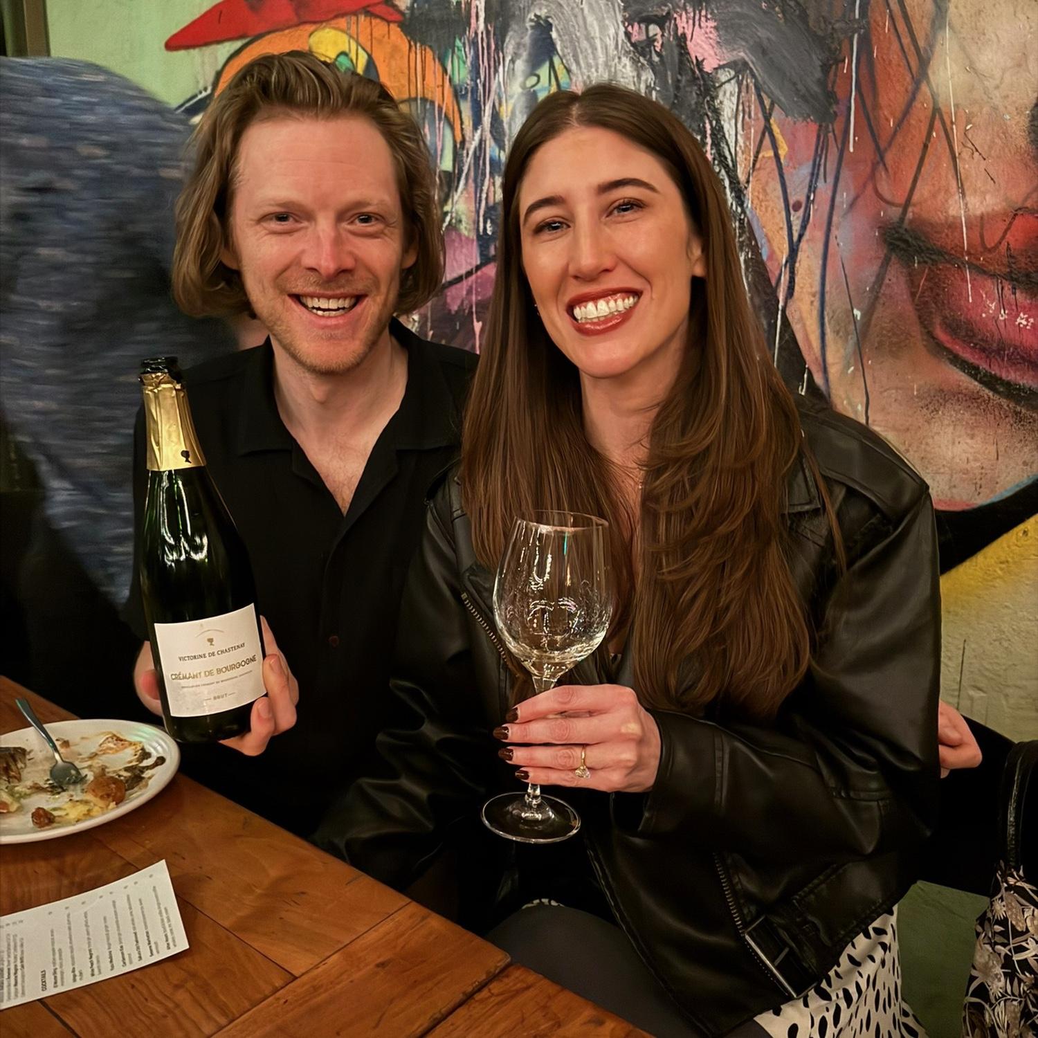 Our engagement family dinner