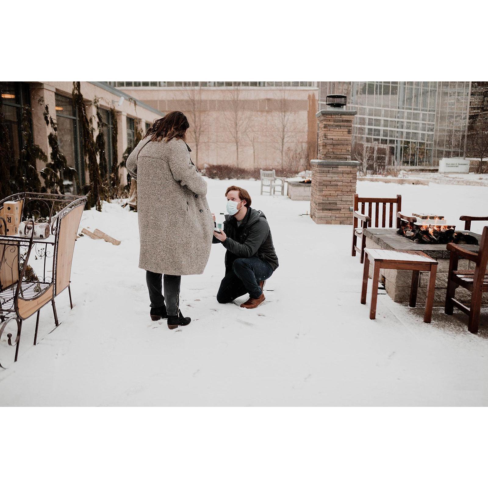01.23.2021 Proposal at Lauritzen Gardens