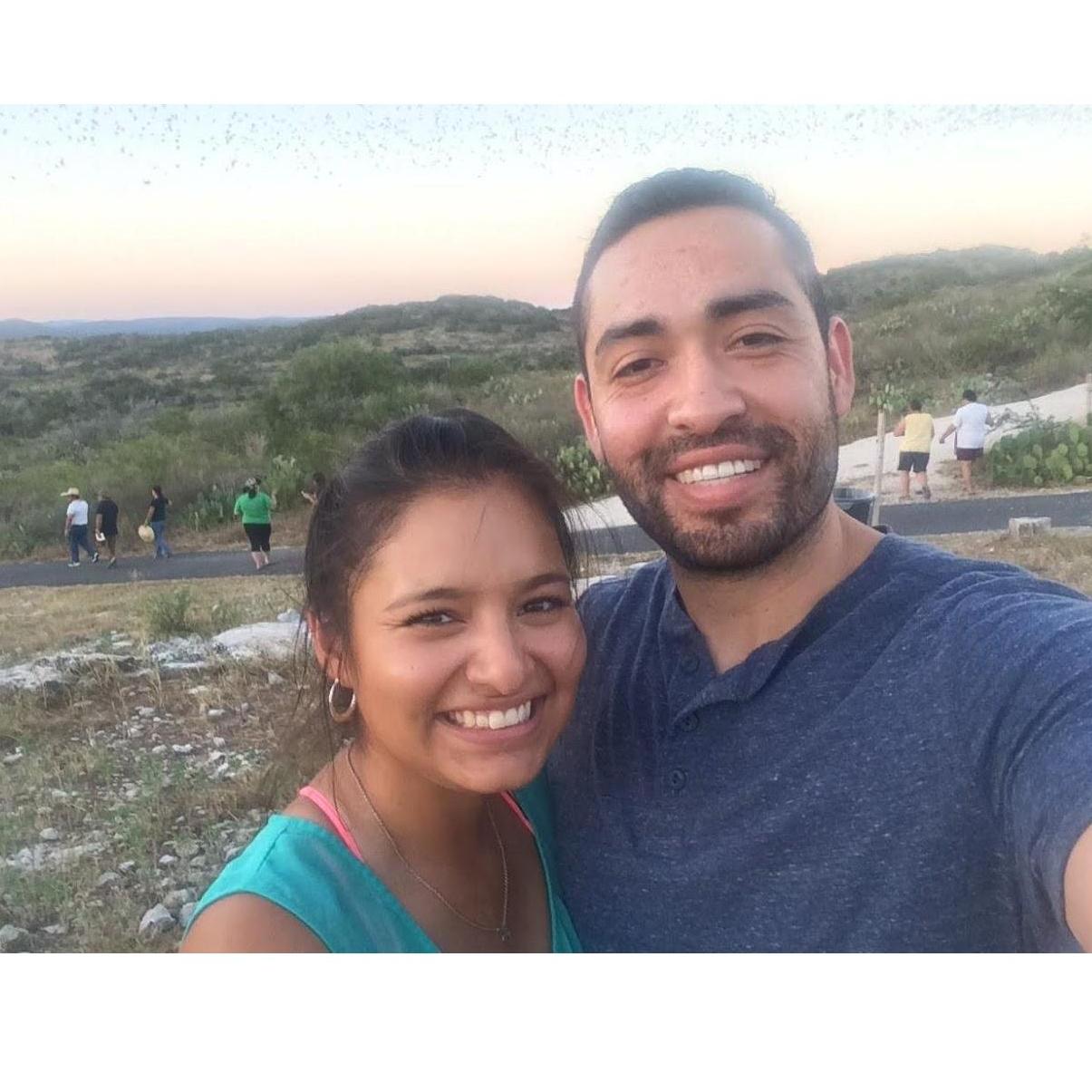 First date at the Frio Bat Cave.